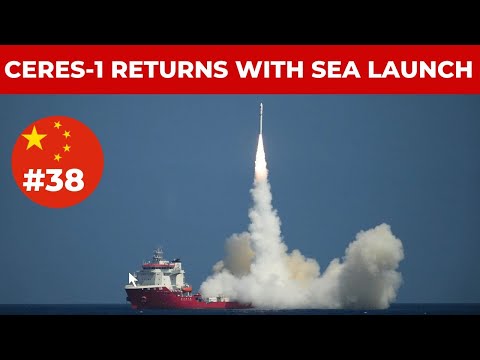 BREAKING: China's Galactic Energy blasts Ceres-1 rocket in spectacular third sea launch