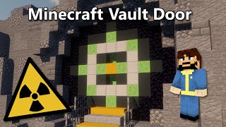 Fallout Vault Door | Minecraft Redstone