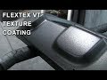 Texture Spray Paint for Retexturing a Bumper Cover