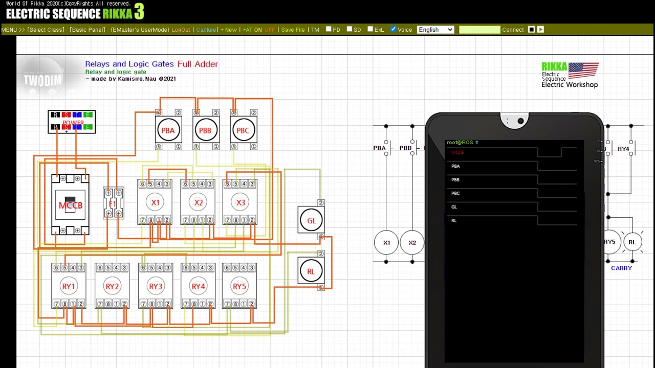 Relays and Logic Gates Full Adder YouTube