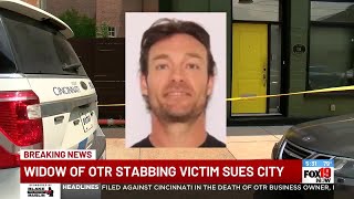 Lawsuit filed against Cincinnati in death of OTR business owner, widow announces