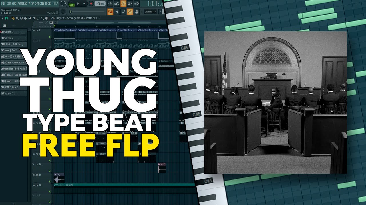 [FREE FLP] Young Thug Type Beat - "Quicksand" - FL Studio Project 2023