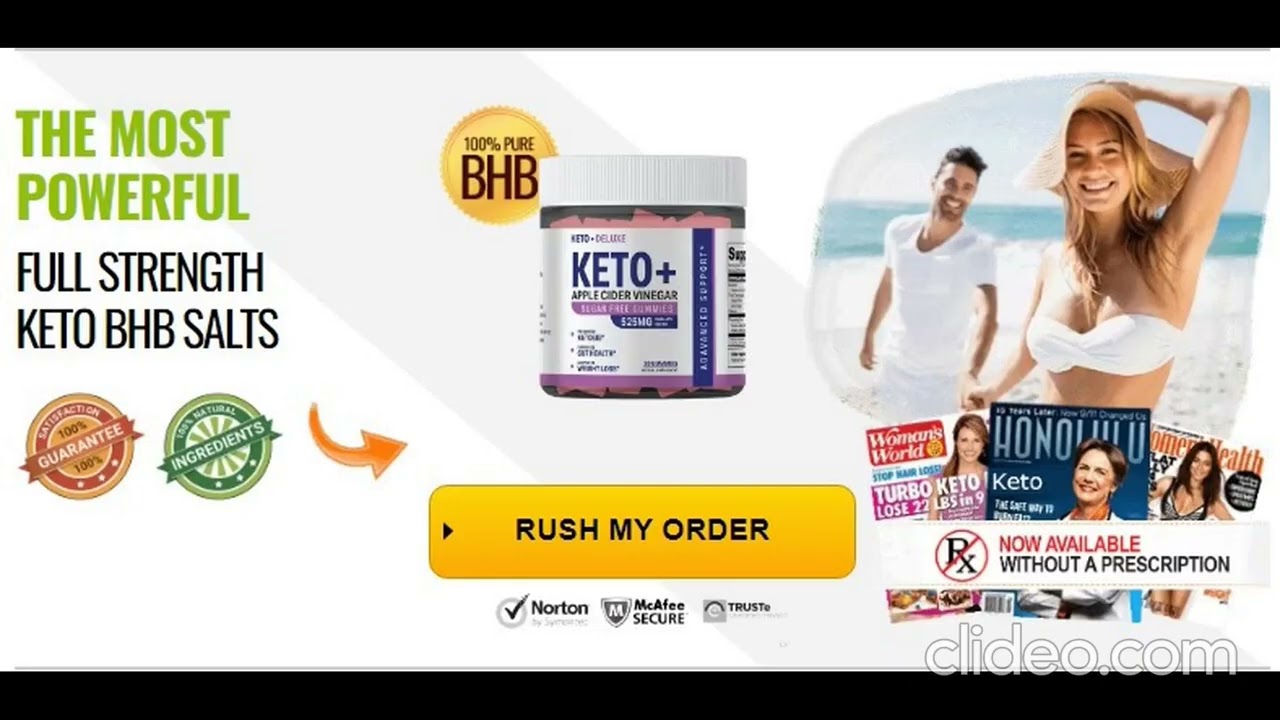DELUXE KETO PLUS ACV GUMMIES REVIEWS!