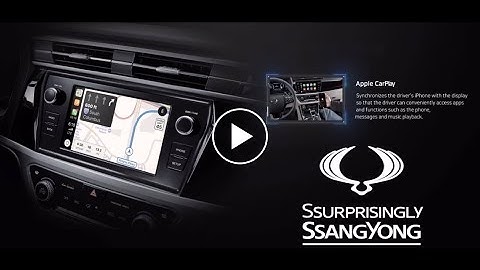 SsangYong Apple Car Play