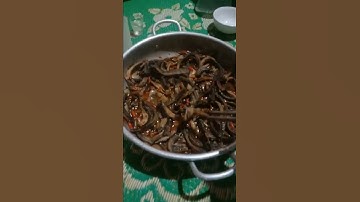 cá chạch nấu ớt măng chua cực phê