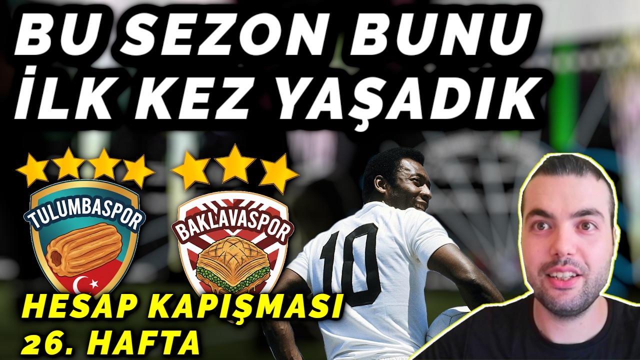 BU SEZON BUNU İLK KEZ YAŞADIK 😲 HESAP KAPIŞMASI 26. HAFTA (eFootball 2026 Mobile)