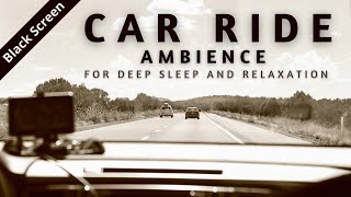 Car Ride Ambience White Noise For Sleeping | BLACK SCREEN | ASMR by ZenPal 50 views 1 year ago 10 hours