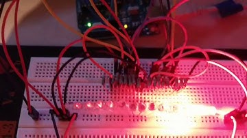 EASY Arduino Shiftregister knight rider tail light