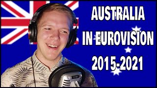 Australia in Eurovision Song Contest (2015-2021) | REACTION