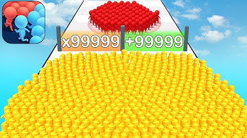 Satisfying Mobile Game Cube Surfer Top Gameplay Walkthrough Big Update Freeplay Max Levels