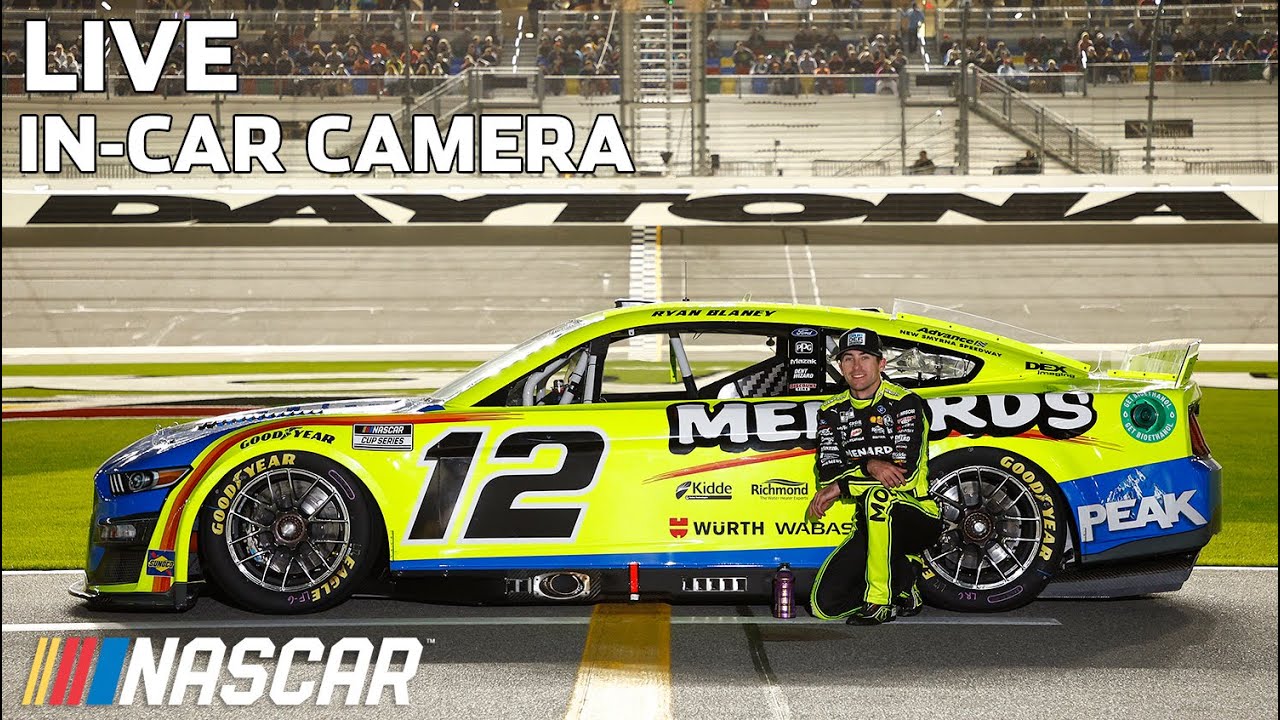 Ryan Blaneys Daytona 500 in-car Camera presented by Sunoco