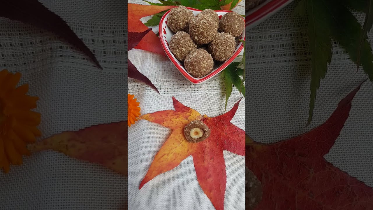 Super leckere Waffelpralinen mit Nusskern - YouTube