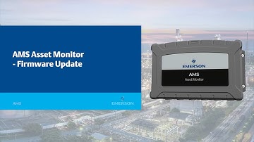 AMS Asset Monitor Firmware Update