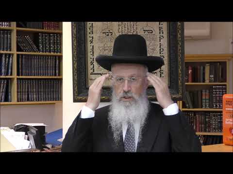 הרב הגאון אברהם יוסף שליט"א מזונותיו של אדם קצובים לו מתשרי עד תשרי