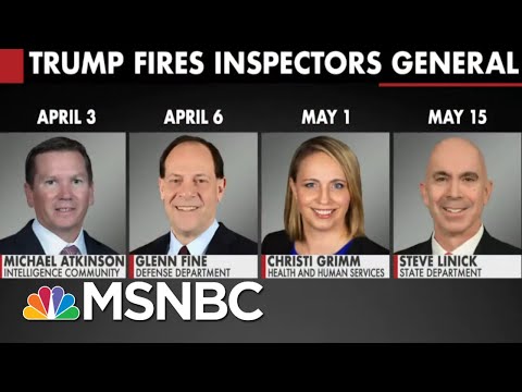 Trump Fires Four Inspectors General In Two Months | All In | MSNBC