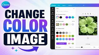 How To Change The Color Of ANY Image In Canva (Quick & Easy)