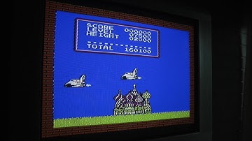 TETRIS NES PAL B-type lvl 18 straight flush