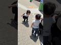 ペコッとお辞儀して挨拶する姉弟 #shorts #赤ちゃん #baby #marin_movies