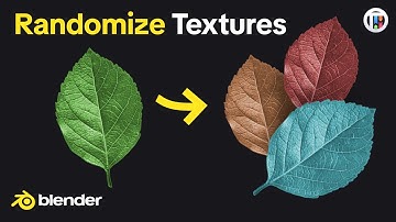 Generate Random Colors On Image Textures - Blender 4.5 Tutorial