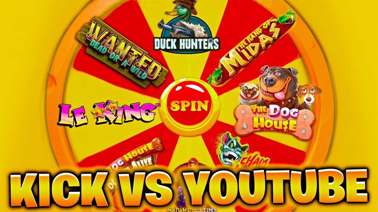 GLÜCKSRAD ENTSCHEIDET welche SLOT ICH SPIELE! 😱🤩