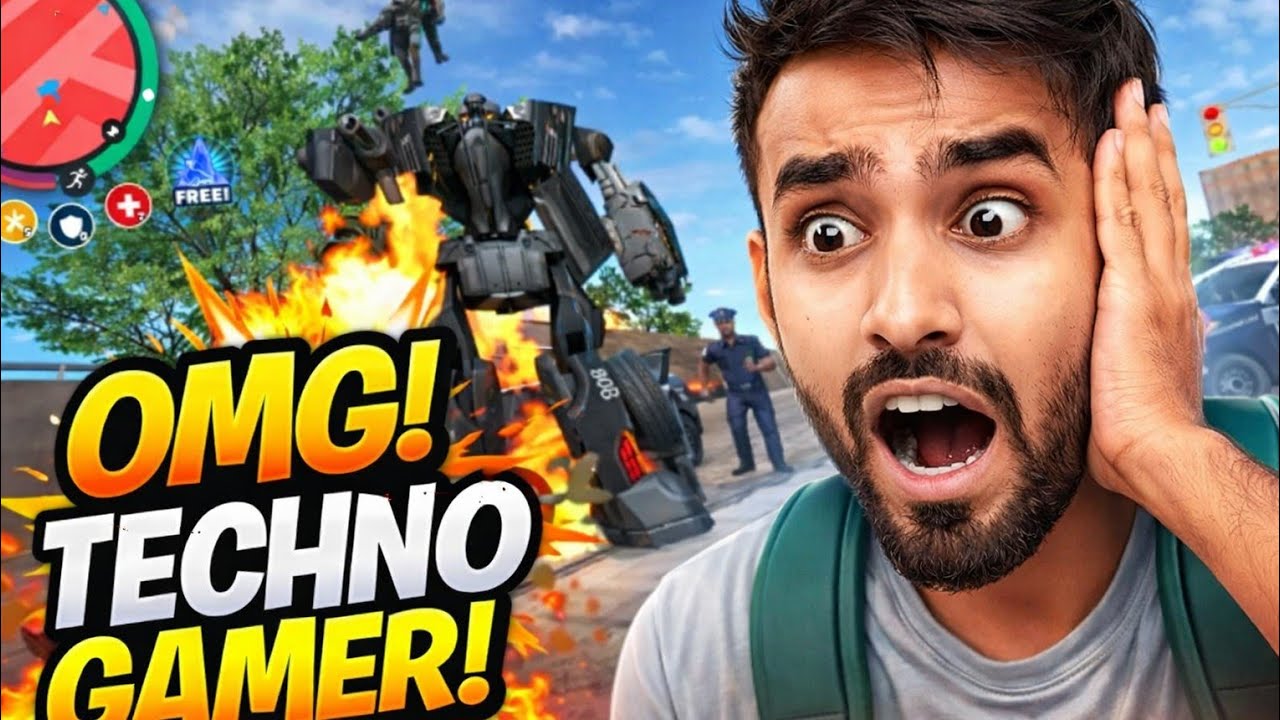 Rope Hero vice Town game play best funny video Ateek Gamerz