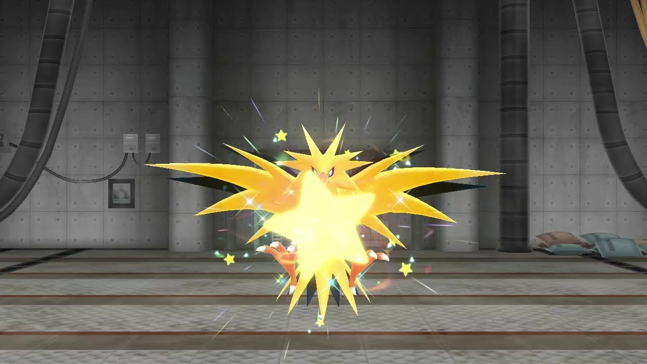 Zapdos Shiny 6Ivs - Pokémon Let's Go Pikachu E Eevee - Others - DFG