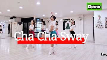 💃🏻💃🏻Cha Cha Sway linedance#Improver level#최윤선라인댄스 #강릉라인댄스 #라인스토리#강사동아리
