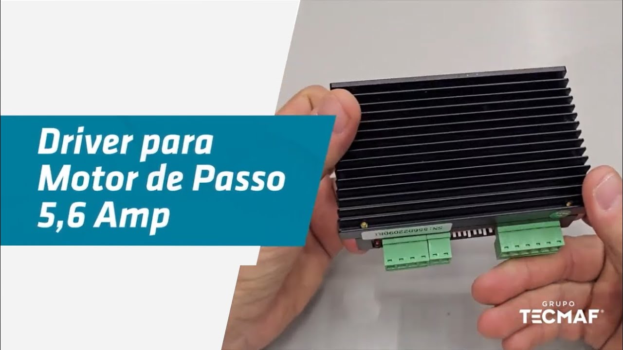 Driver para Motor de Passo 5,6 Amp Tecmaf TMA.DMP.556D com Alta