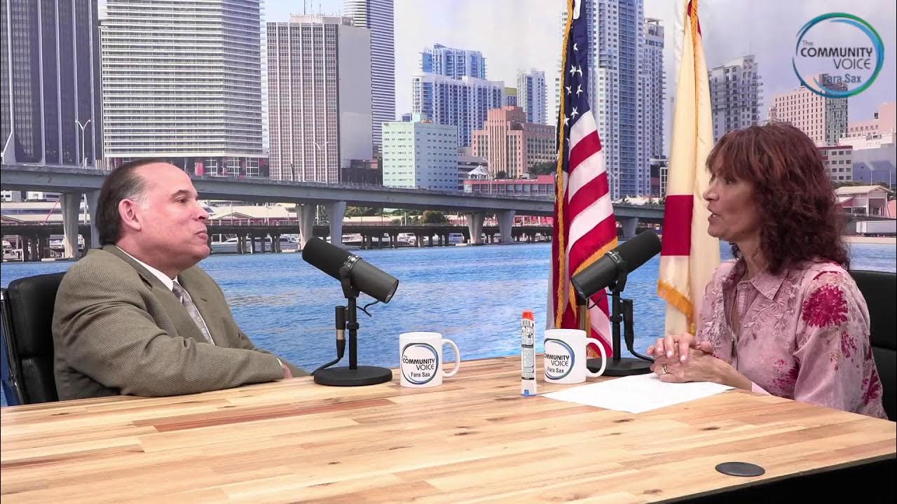 Host Fara Sax, The Community Dr. Zevy Landman from Florida