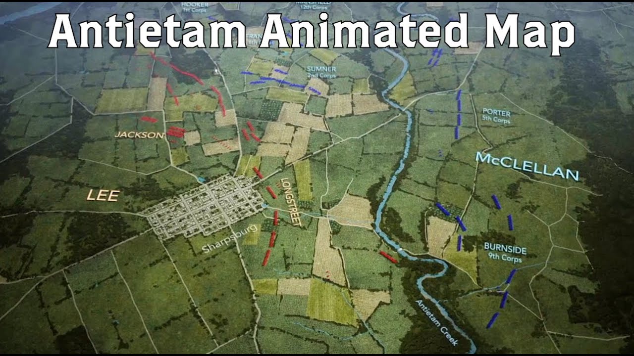 Antietam Animated Battle Map