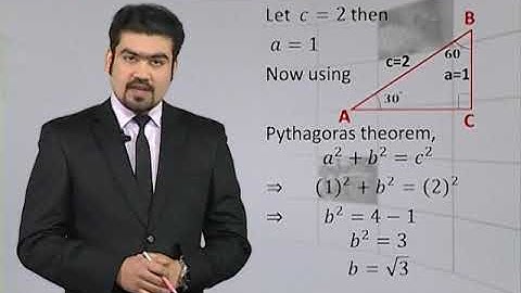 Math - Fsc Part 1 Chapter 9 Trigonometric Values Of The Angle Of 30- Math