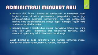 Pengertian Dasar Dasar Dan Tujuan Serta Ruang Lingkup Administrasi Persekolahan