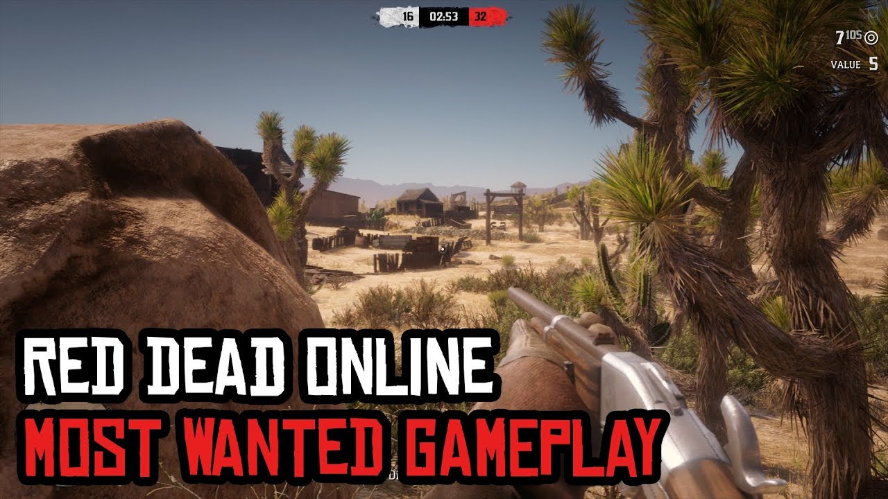 Red Dead Online Most Wanted Gameplay (Deathmatch)