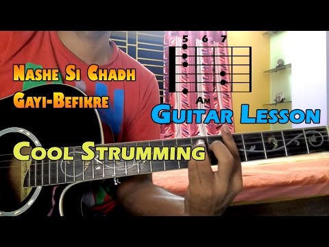NASHE SI CHADH GAYI - BEFIKRE EASY GUITAR LESSON | ARIJIT SINGH