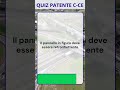 Quiz patente C-CE #patentic #shorts #patenti #quiz #quiztime #patentediguida
