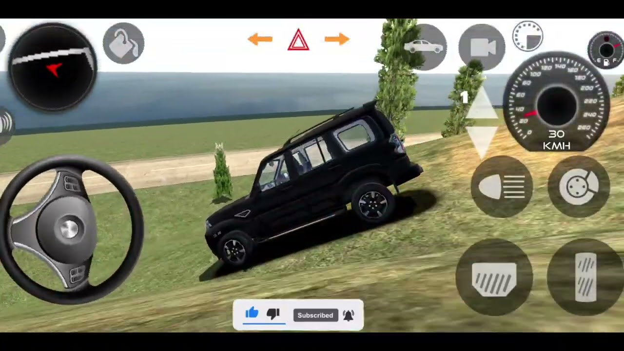 Modified Mahindra Scorpio Game🇮🇳Indian Scorpio🚘Gadi Wala Games❌Car Game Android Game - roid Gameplay