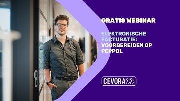 Elektronische facturatie: voorbereiden op Peppol