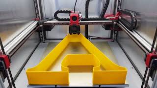 Печать объемной буквы на 3D-принтере