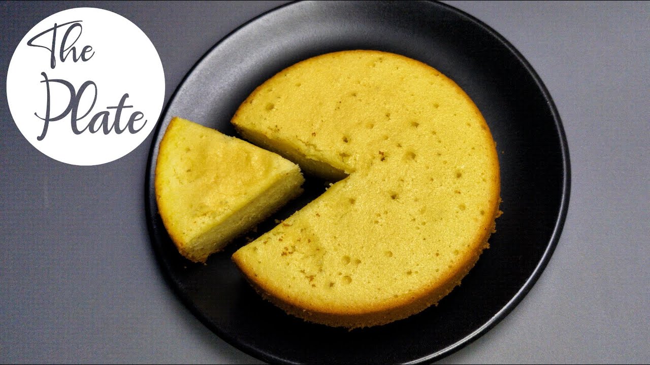 Rice Flour Cake Recipe No Maida No Oven Cooker Cake The Plate