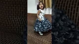 Shivu Jumping On Sofa At Restaurant