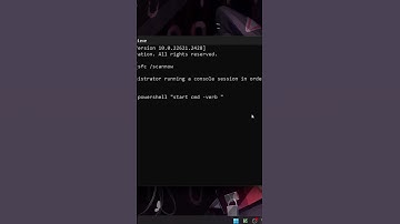 run cmd or powershell as administrator using powershell command write on cmd