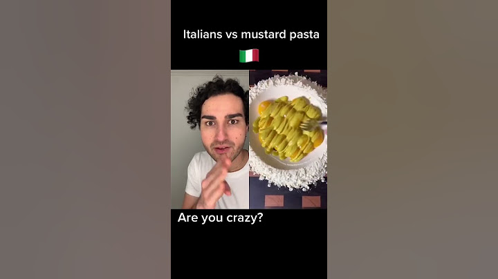Italians reacting to MUSTARD PASTA 😱 #shorts
