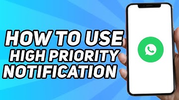 How to use High Priority Notification in Whatsapp (2025)