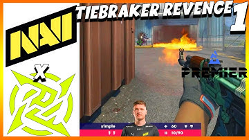 Tiebreaker! NAVI vs NIP nuke - BLAST Premier Spring Groups 2022 - CSGO VOD