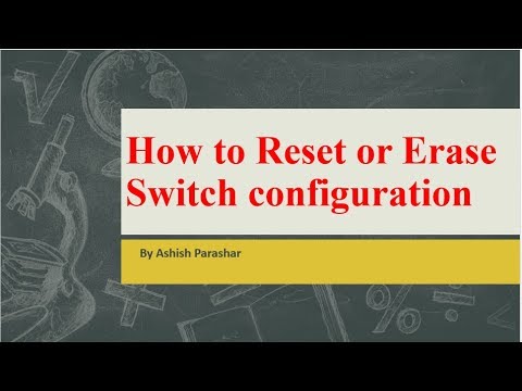 How to Reset