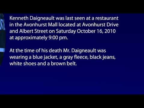 Crime Stoppers: Kenneth Daigneault Homicide