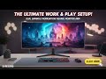 Samsung 32” 75Hz Monitor ❤️ Valentine’s Day Gaming & Work Upgrade | Borderless AMD FreeSync Display