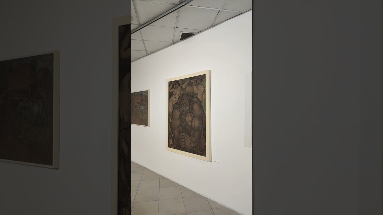 S M Sultan’s exhibition at Shilpakala Academy!