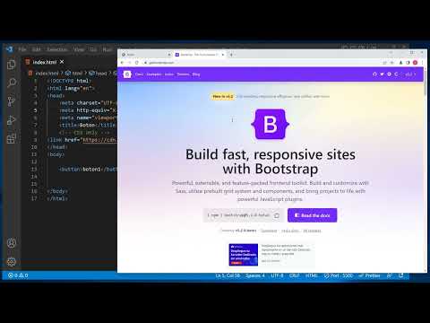 Video: ¿Cómo cambio un botón en bootstrap?