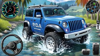 4x4オフロードジープドライビングシミュレーター3D - 4x4ジープSUVオフロードゲームを運転 - Androidゲームプレイ#11 screenshot 5